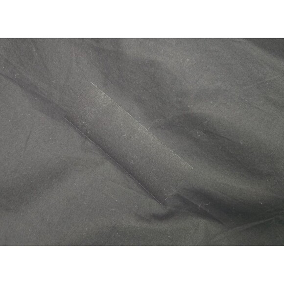 Everlane (Defect) The Easy Button Front Skirt Large Black Midi Skirt Side Slits - Picture 9 of 12